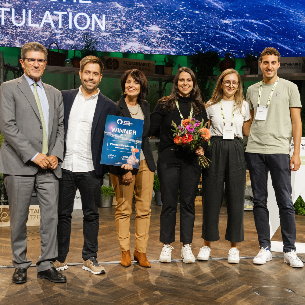 Wir gewinnen den "Green Business Award" 2022