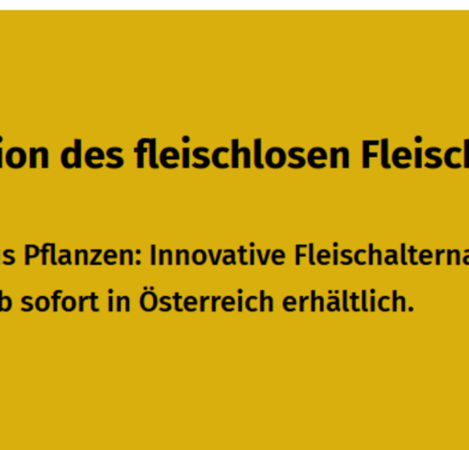 Die Vision des fleischlosen Fleisches