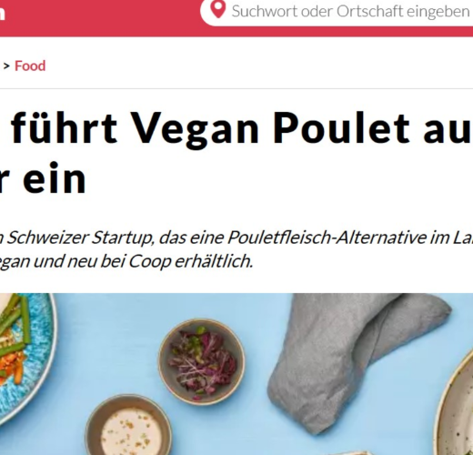 Nau.ch - Coop führt Vegan Poulet aus dem Labor ein